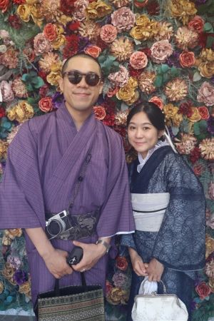 男性着物