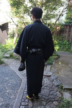男性着物