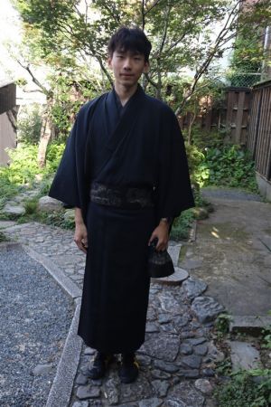 男性着物