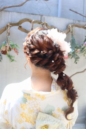 フリーチョイスヘアセット