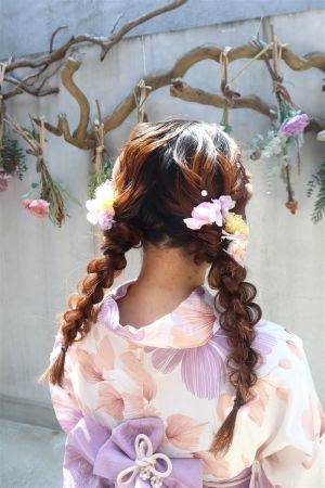 フリーチョイスヘアセット