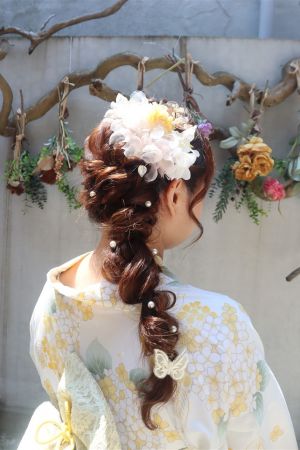 フリーチョイスヘアセット