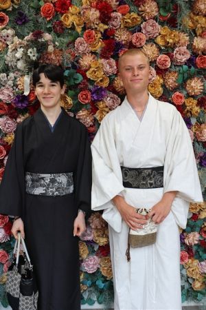 男性着物