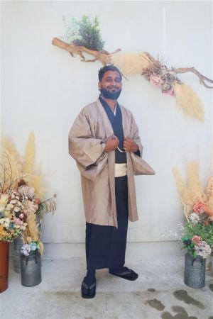 男性着物