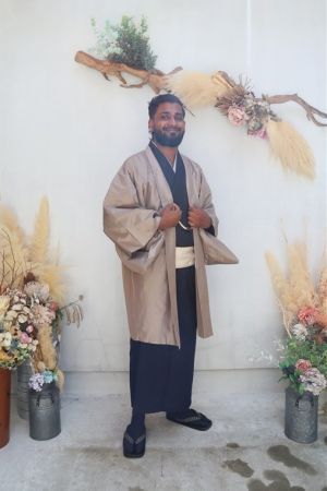 男性着物