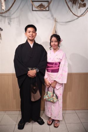 男性着物