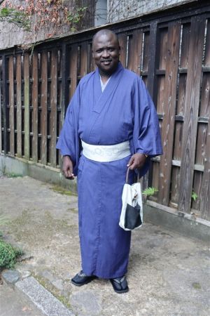 男性着物