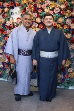 男性着物