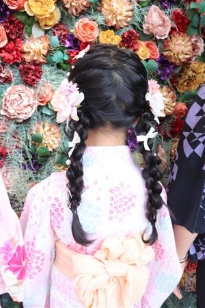 フリーチョイスヘアセット