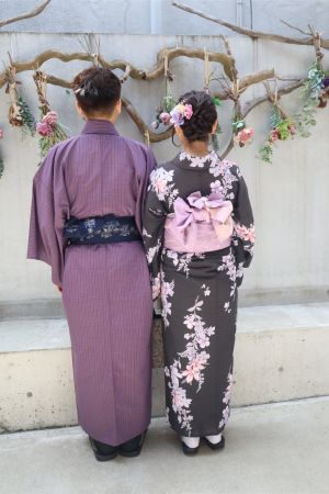 男性着物