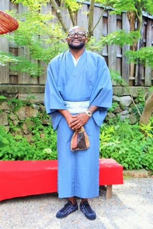 男性着物