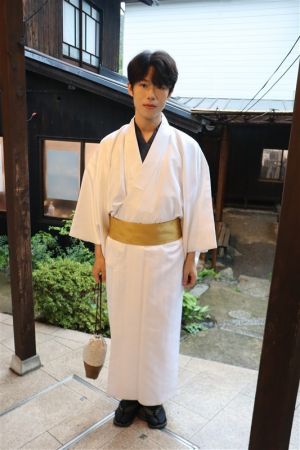 男性着物