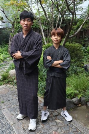 男性浴衣