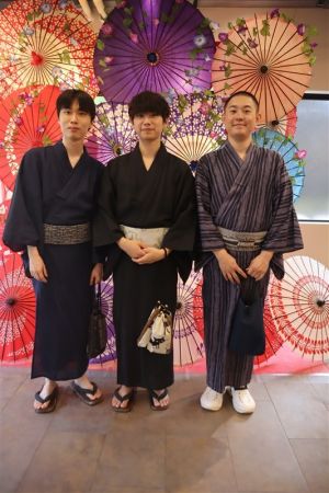 男性浴衣