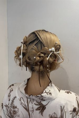 フリーチョイスヘアセット