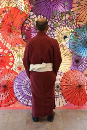 男性着物