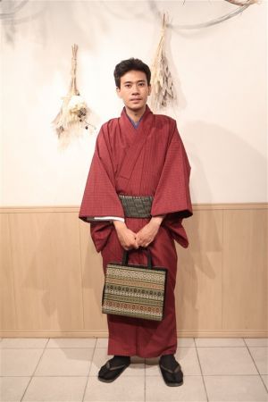 男性着物