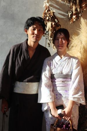 男性浴衣