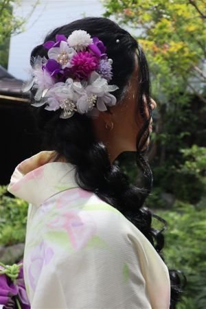 フリーチョイスヘアセット