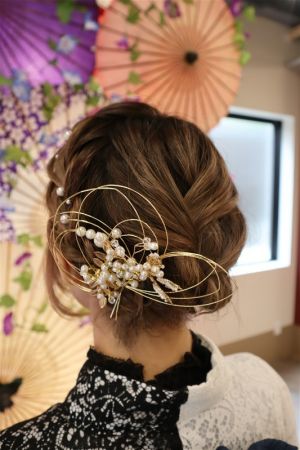 フリーチョイスヘアセット