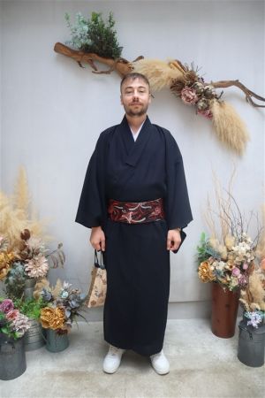 男性着物