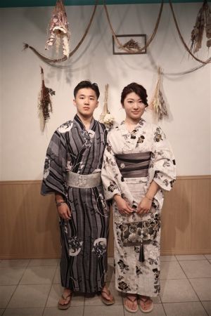 男性浴衣