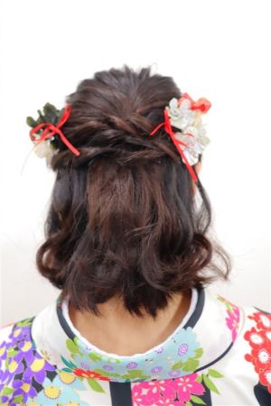 フリーチョイスヘアセット
