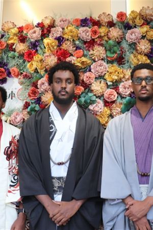 男性着物