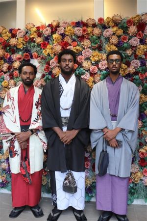 男性着物