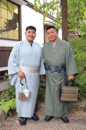 男性着物