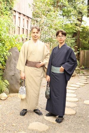 男性着物