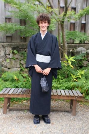 男性着物