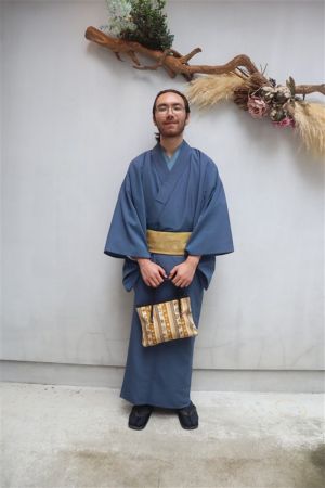 男性着物