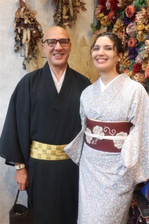 男性着物