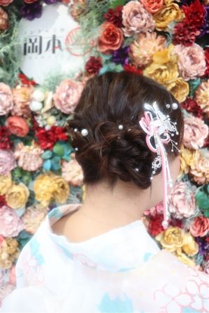 フリーチョイスヘアセット