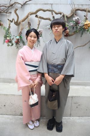 男性着物