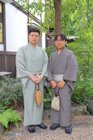 男性着物