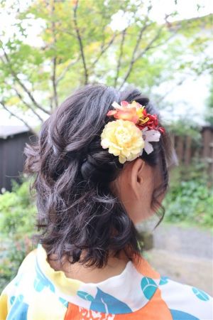 フリーチョイスヘアセット