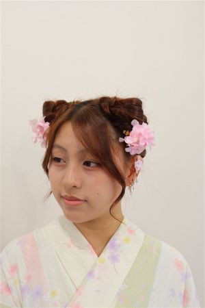 フリーチョイスヘアセット