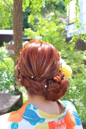 フリーチョイスヘアセット