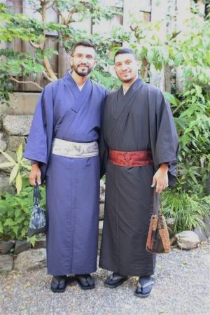 男性着物