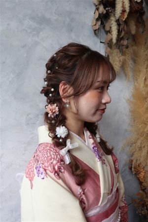 フリーチョイスヘアセット
