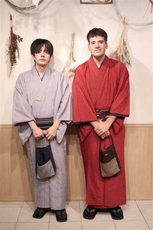 男性着物