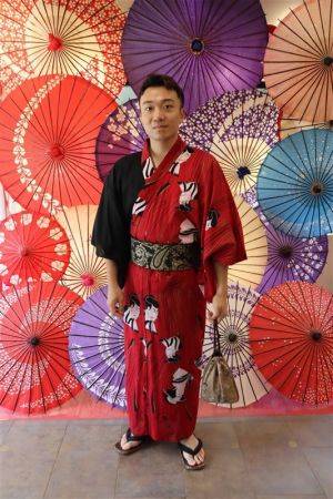 男性浴衣