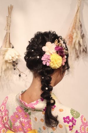 フリーチョイスヘアセット