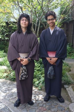 男性着物