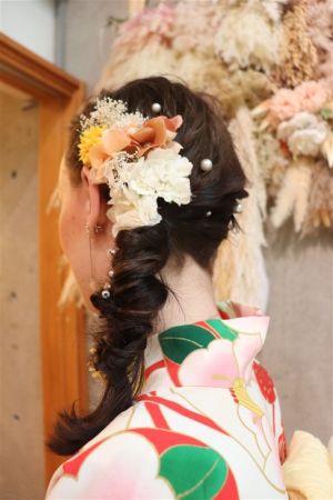 フリーチョイスヘアセット