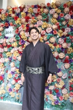 男性着物