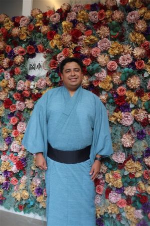 男性着物