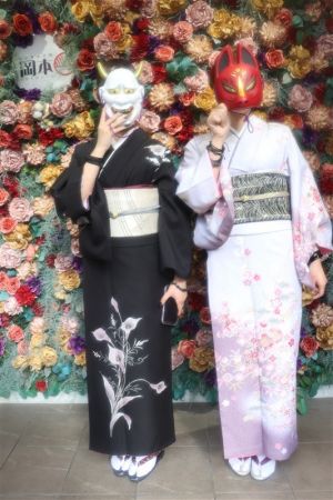 訪問着